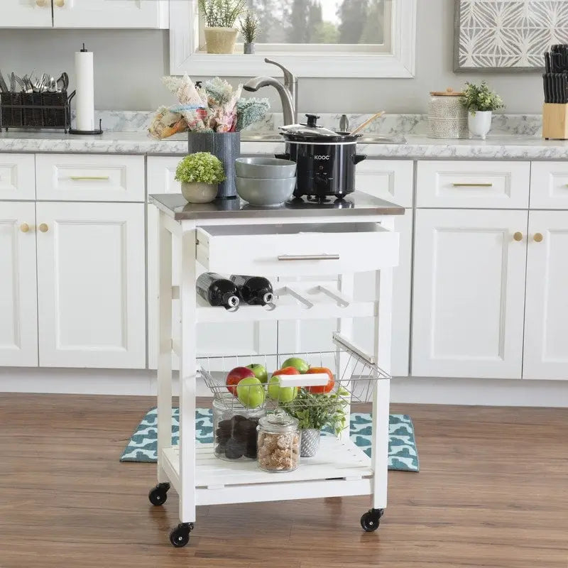 Desserte de cuisine mobile compacte Jake