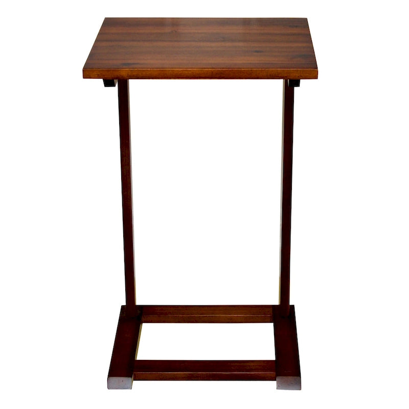 Table d'appoint en C en acacia massif Porch & Den Holly Hill