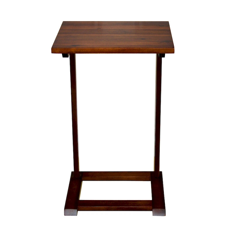 Table d'appoint en C en acacia massif Porch & Den Holly Hill