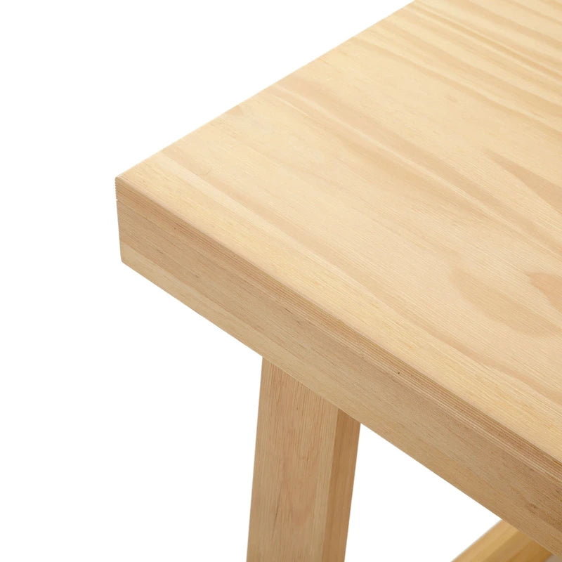 Table d'appoint rectangulaire classique Plank and Beam - 25