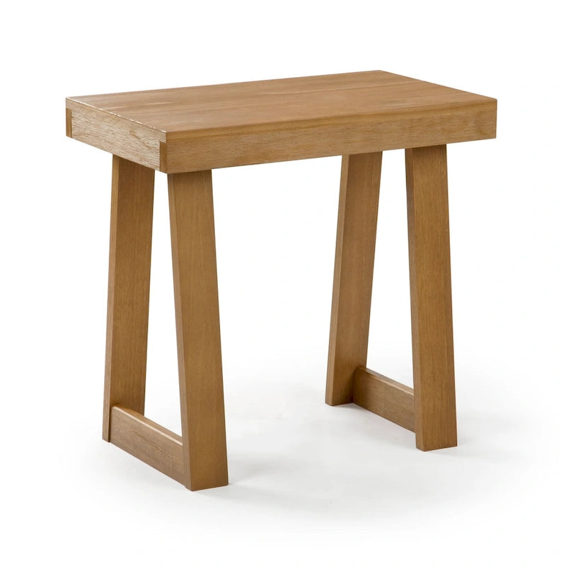 Table d'appoint rectangulaire classique Plank and Beam - 25