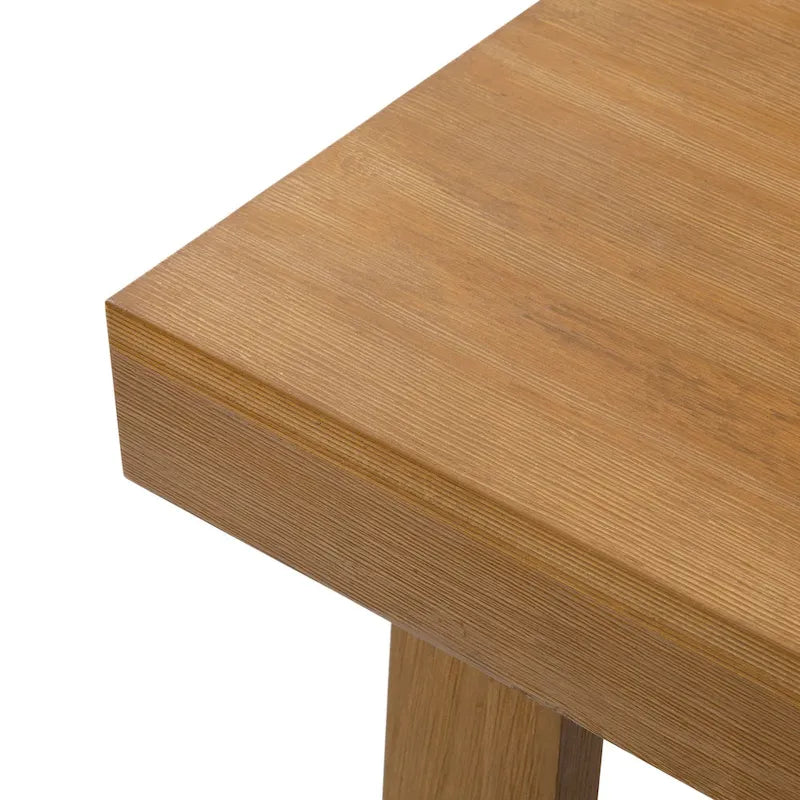 Table d'appoint rectangulaire classique Plank and Beam - 25