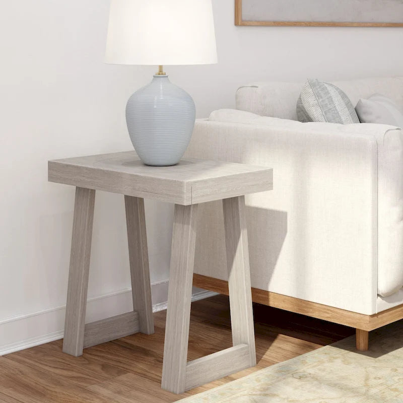 Table d'appoint rectangulaire classique Plank and Beam - 25