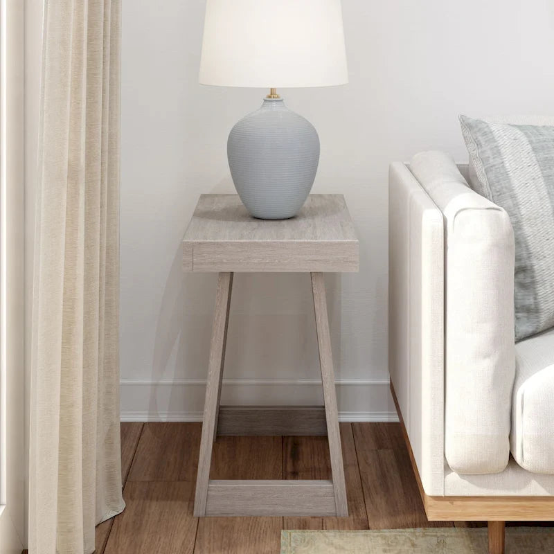 Table d'appoint rectangulaire classique Plank and Beam - 25