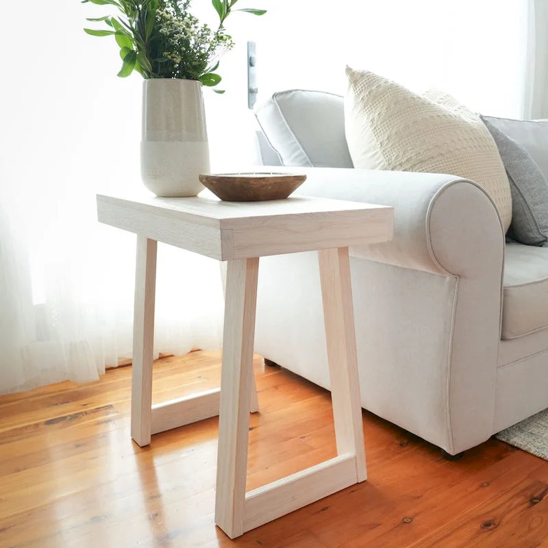Table d'appoint rectangulaire classique Plank and Beam - 25