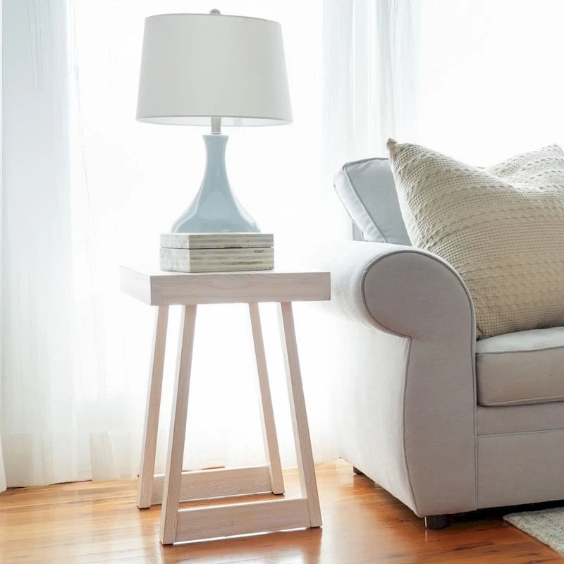 Table d'appoint rectangulaire classique Plank and Beam - 25