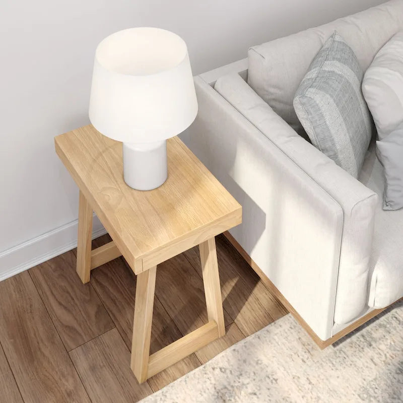 Table d'appoint rectangulaire classique Plank and Beam - 25