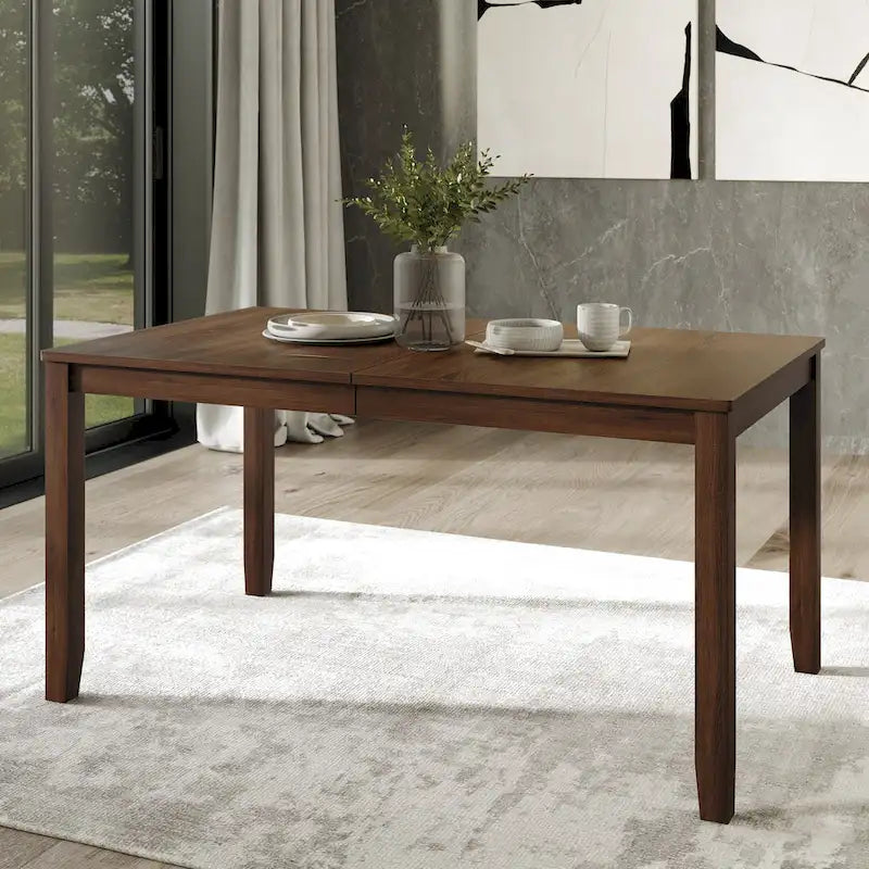 Ensemble de salle à manger en bois 7 pièces style vintage CraftPorch