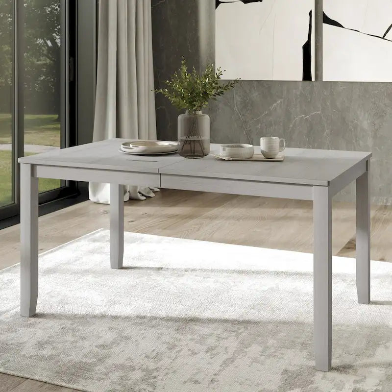 Ensemble de salle à manger en bois 7 pièces style vintage CraftPorch