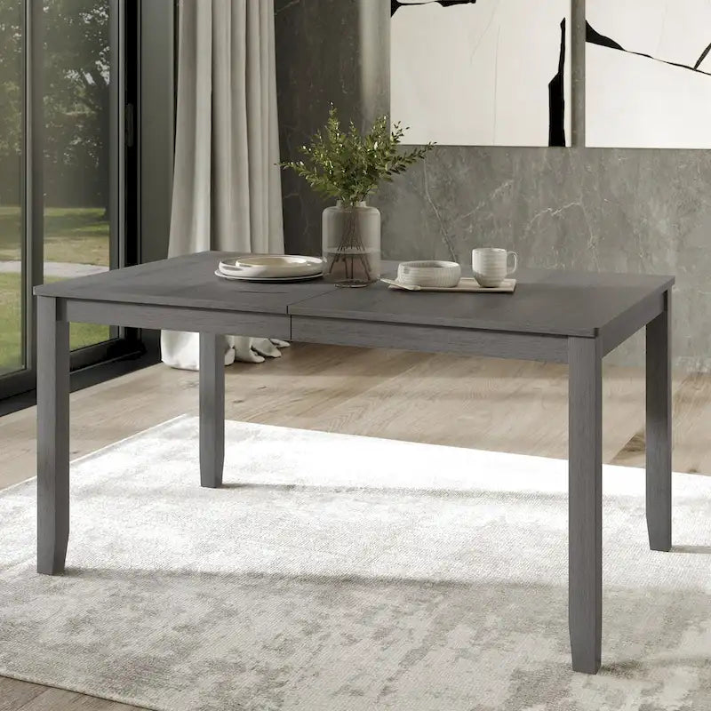Ensemble de salle à manger en bois 7 pièces style vintage CraftPorch