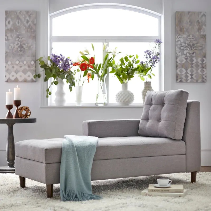 Sofa leżanka z pojemnikiem Simple Living Sabrina