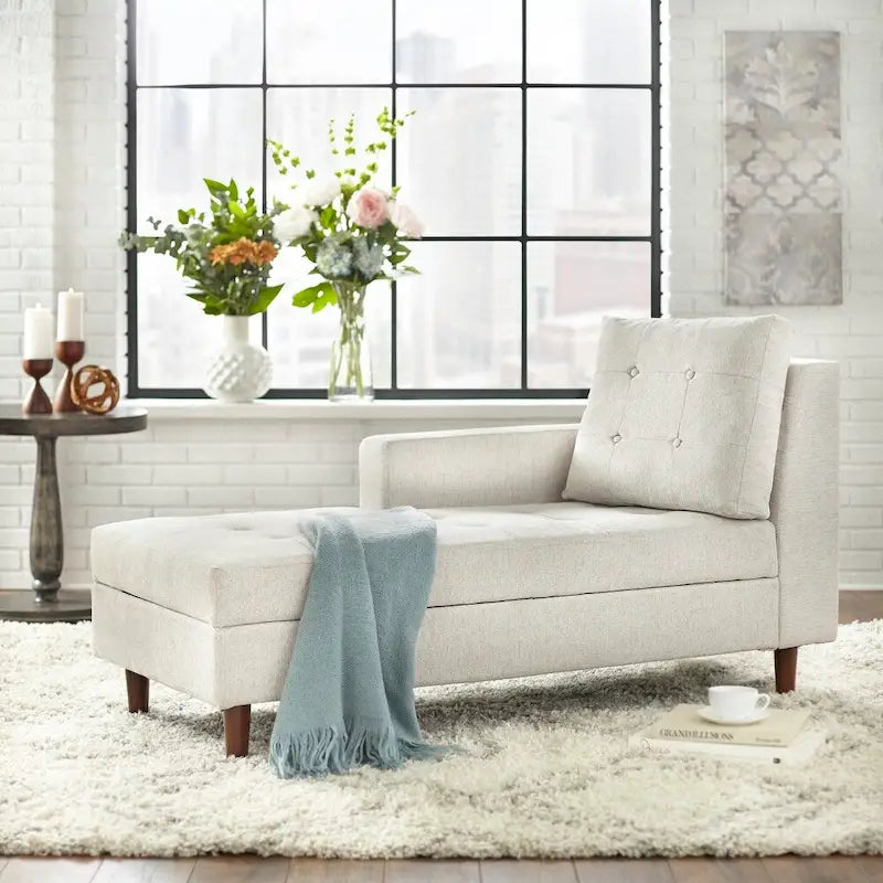 Sofa leżanka z pojemnikiem Simple Living Sabrina