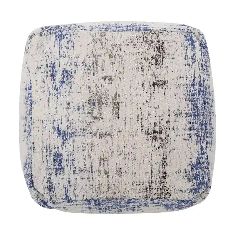 Puf kostka z tkaniny Colane Hand-Loomed Boho firmy Christopher Knight Home