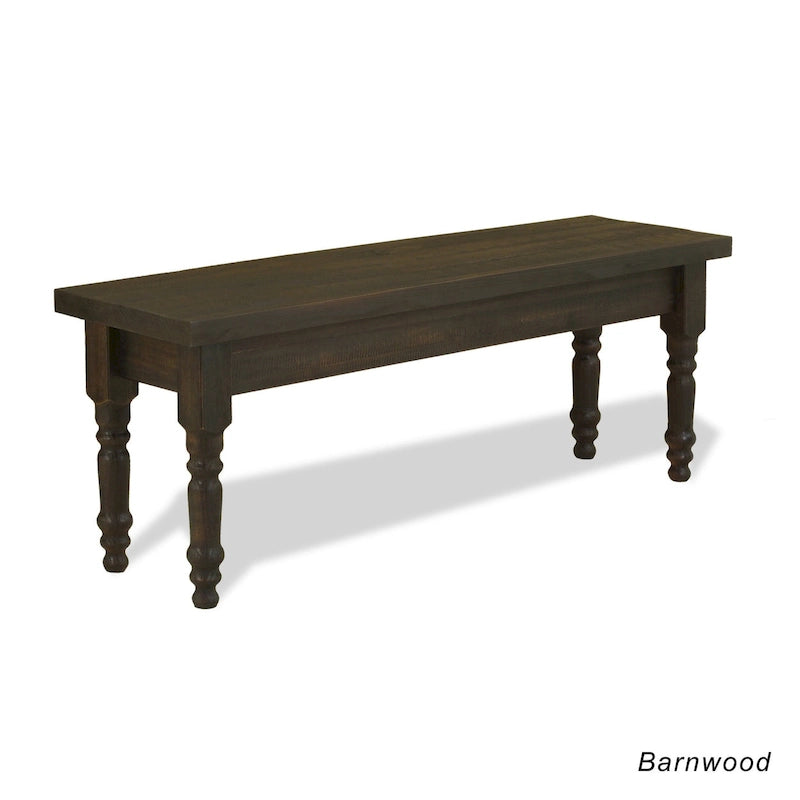 Ławka do jadalni z litego drewna Grain Wood Furniture Valerie