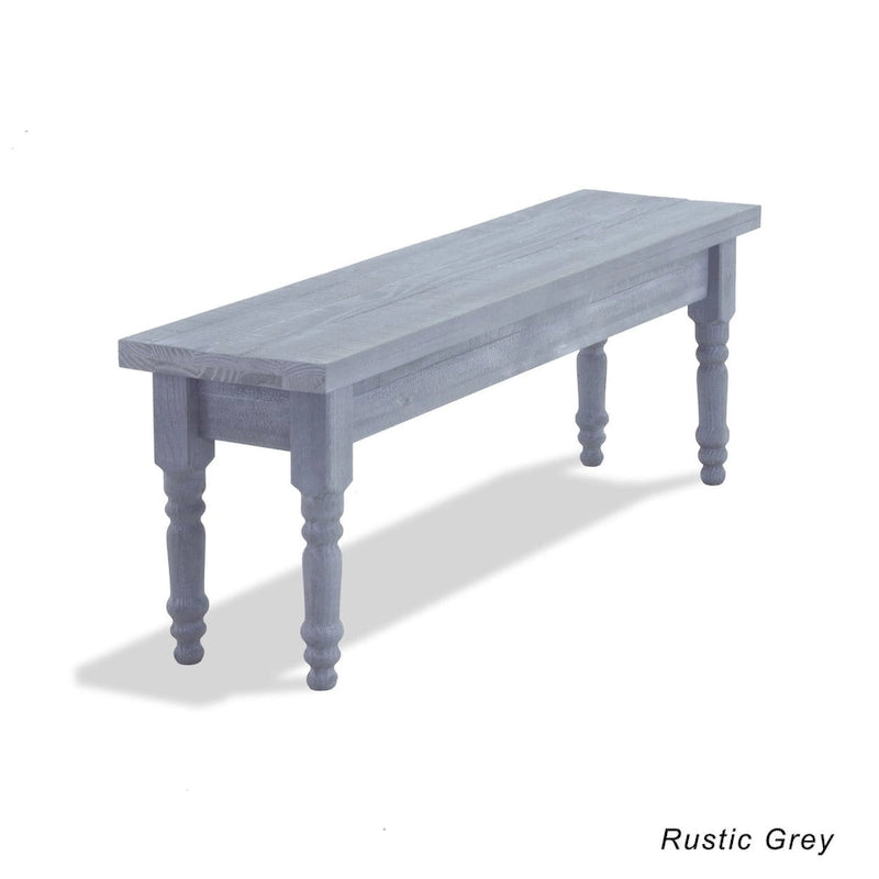 Ławka do jadalni z litego drewna Grain Wood Furniture Valerie