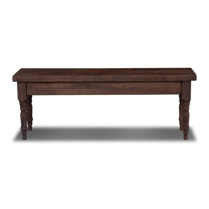 Ławka do jadalni z litego drewna Grain Wood Furniture Valerie