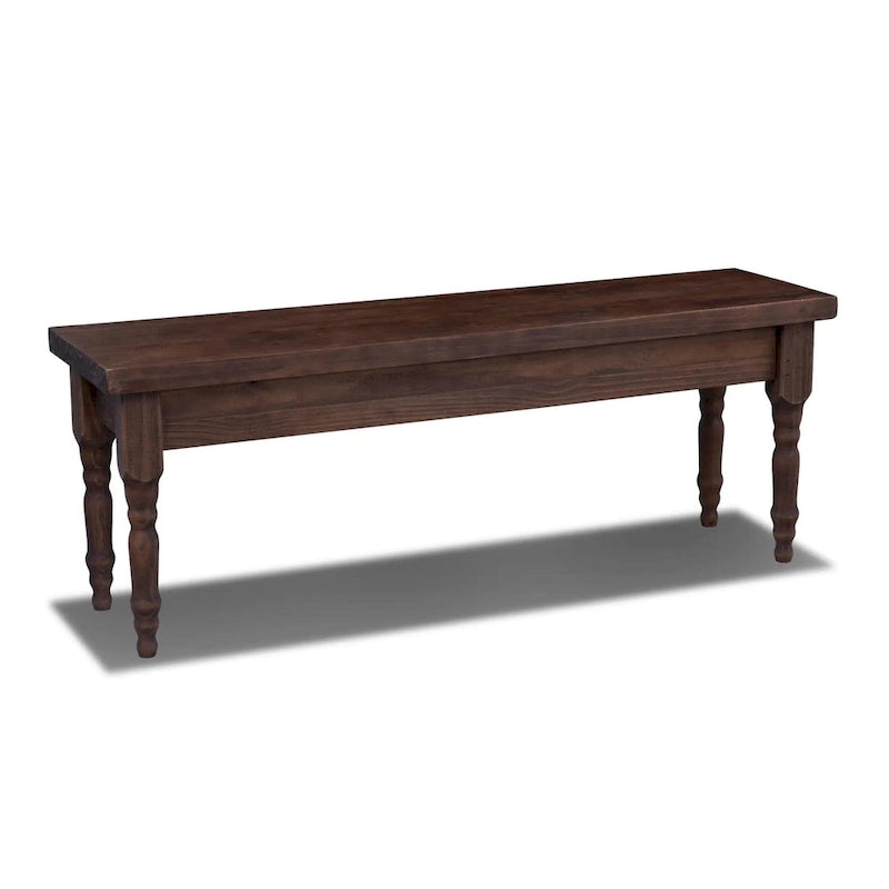 Ławka do jadalni z litego drewna Grain Wood Furniture Valerie