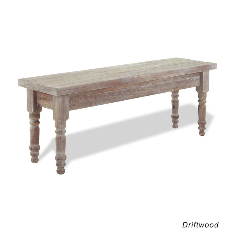Ławka do jadalni z litego drewna Grain Wood Furniture Valerie