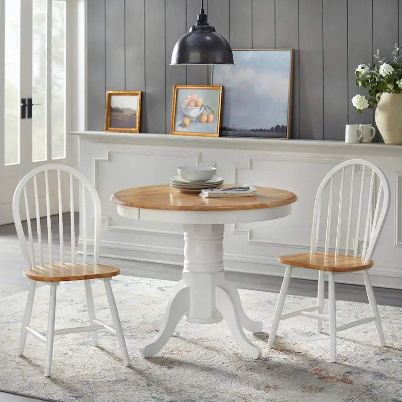 Stół do jadalni z litego drewna Simple Living Lancaster