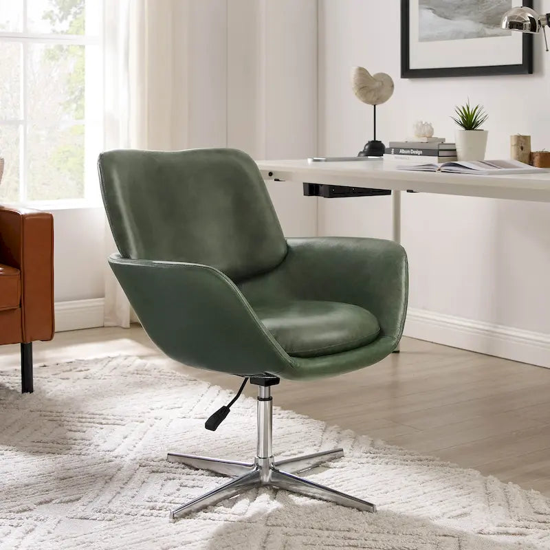 Fauteuil de bureau moderne pivotant et réglable Art Leon