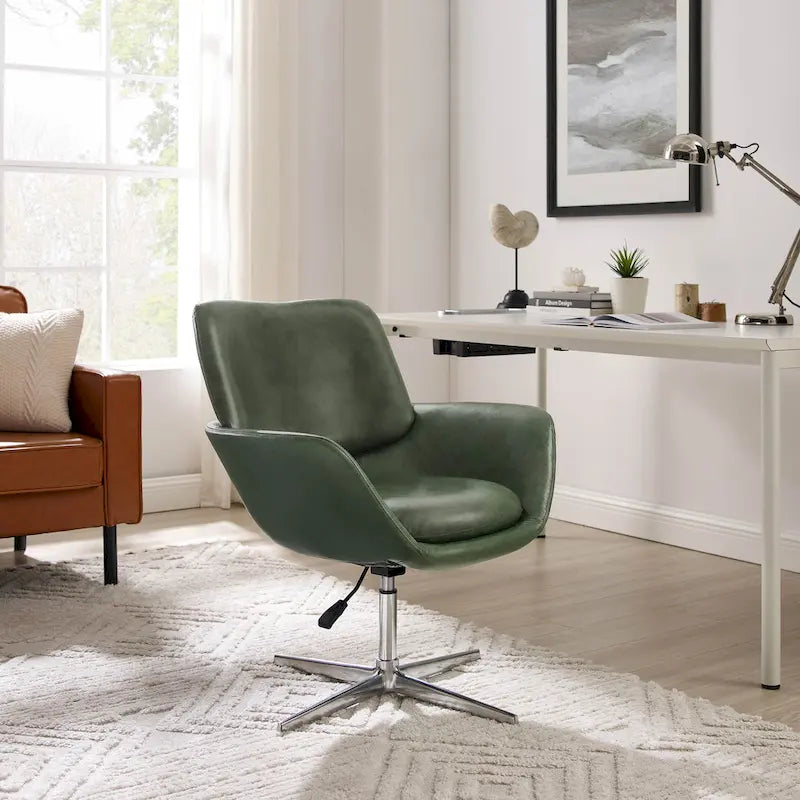 Fauteuil de bureau moderne pivotant et réglable Art Leon