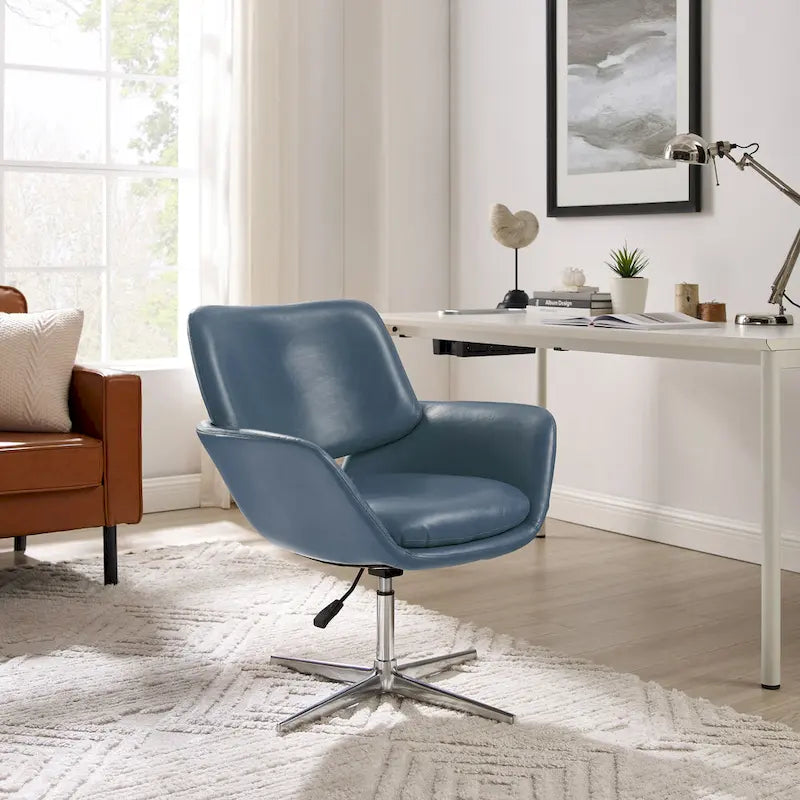 Fauteuil de bureau moderne pivotant et réglable Art Leon