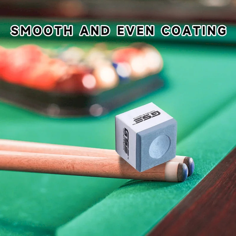 Craies de billard/piscine GSE lot de 12, accessoires de table de billard
