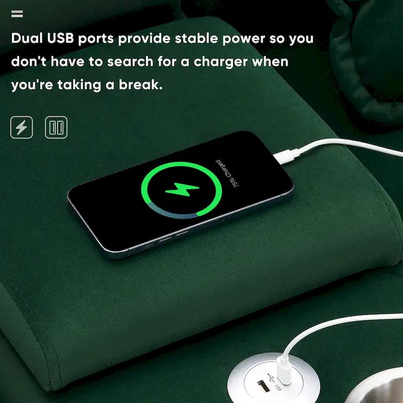 [VIDEO provided][New]123*55 Nowoczesna sofa w kształcie litery U z konsolą, uchwytami na kubki i portami USB, 6-osobowa tapicerowana symetryczna sofa wewnętrzna