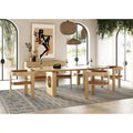 Stół do jadalni Nova Domus Oshana Modern White Oak
