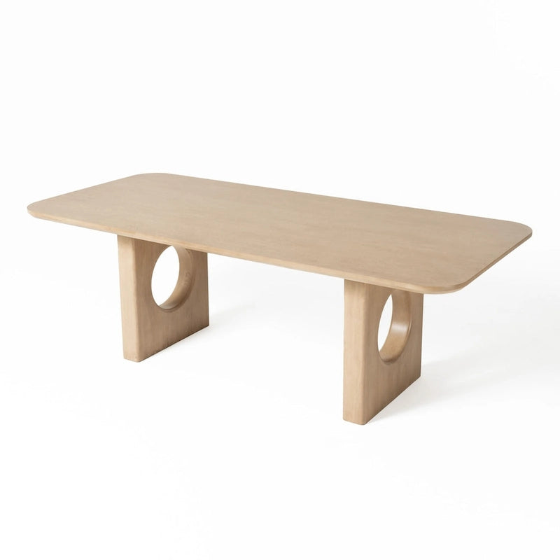 Stół do jadalni Nova Domus Oshana Modern White Oak