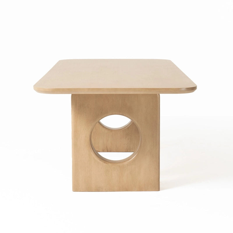 Stół do jadalni Nova Domus Oshana Modern White Oak