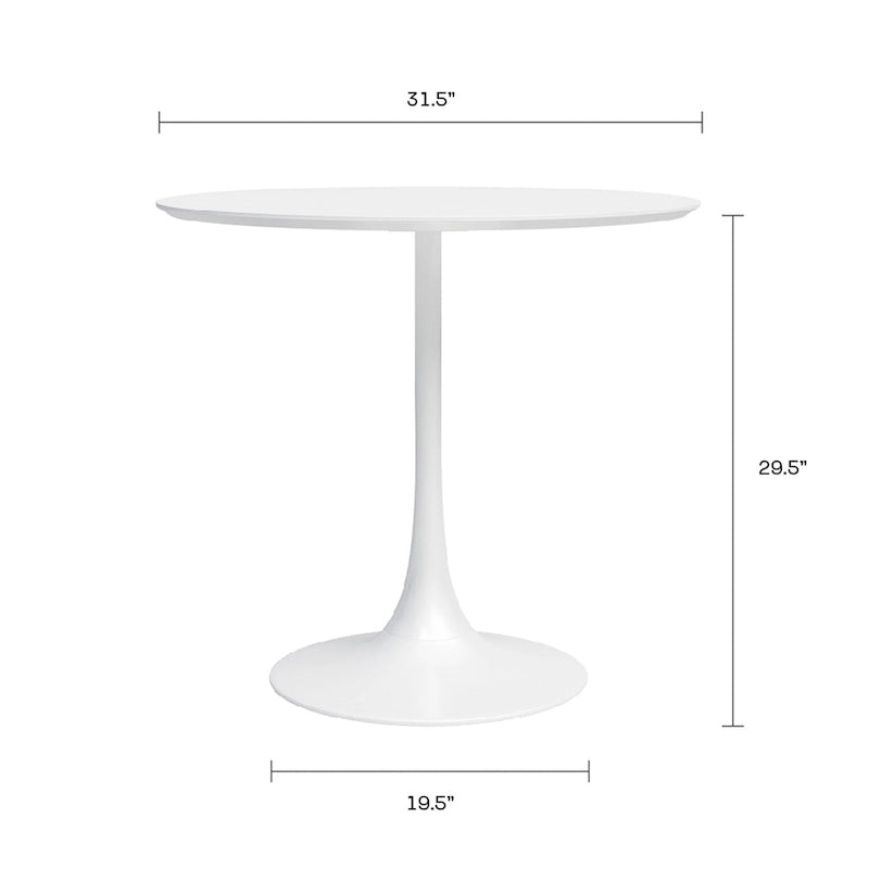 Table de café Jamesdar Kurv 31,5 de style Mid-Century Modern