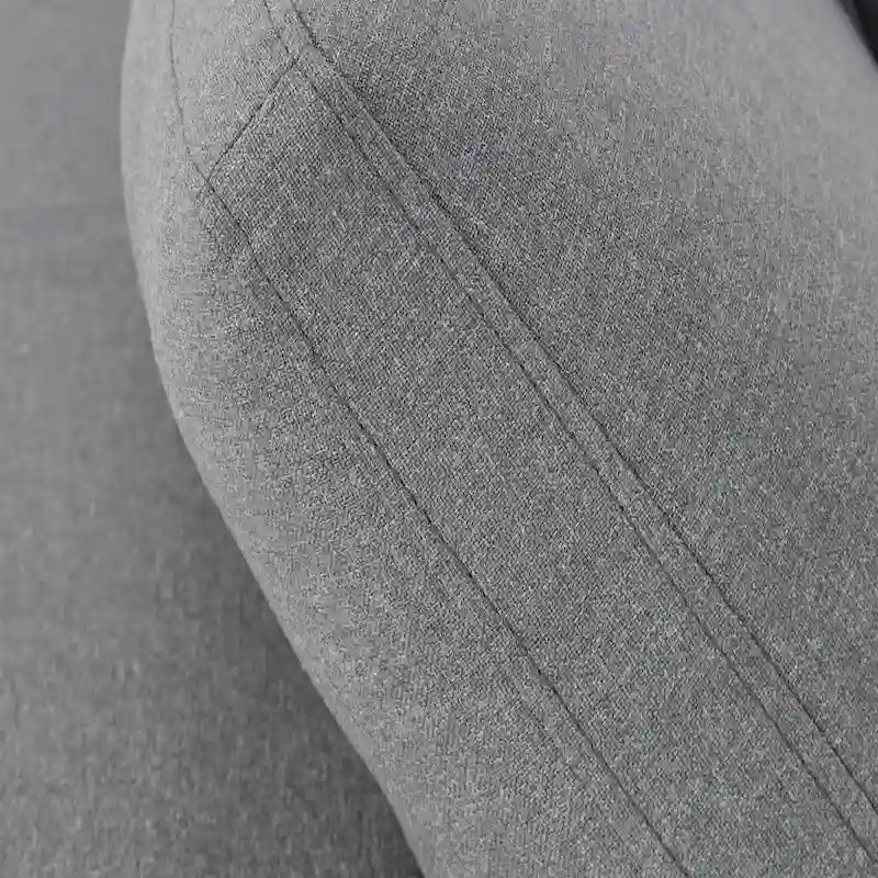 Sofa sekcyjna w kształcie litery U „Anka Grey Linen Down Fill” firmy iNSPIRE Q Modern