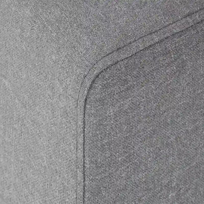 Sofa sekcyjna w kształcie litery U „Anka Grey Linen Down Fill” firmy iNSPIRE Q Modern