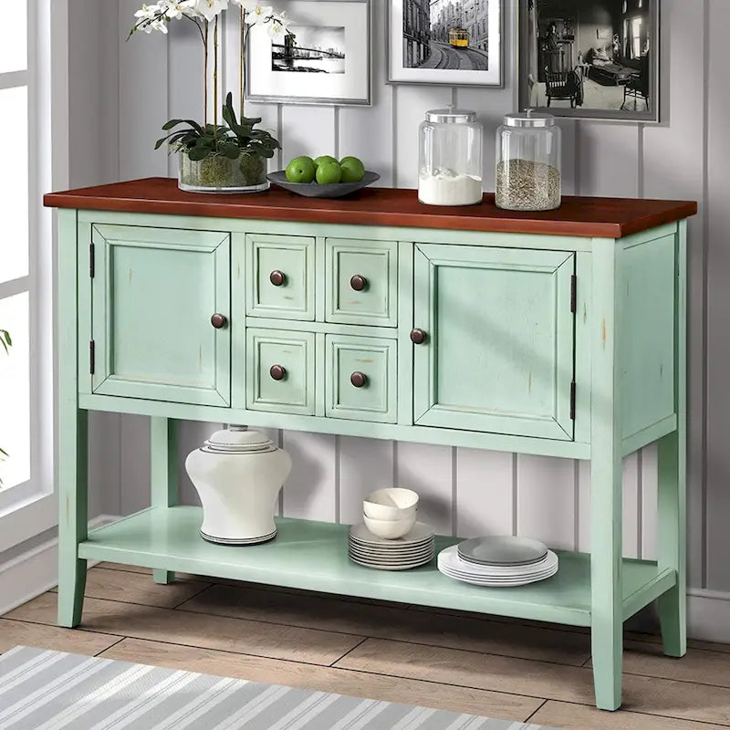 Stolik konsolowy Copper Grove Polten