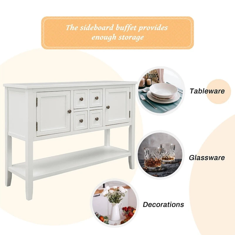 Stolik konsolowy Copper Grove Polten