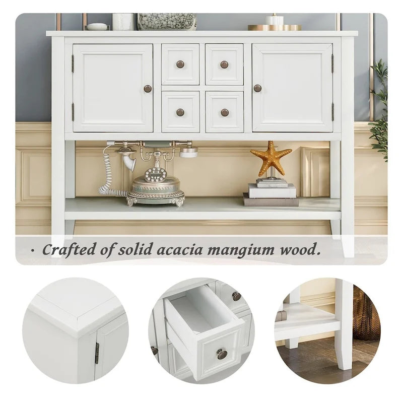 Stolik konsolowy Copper Grove Polten