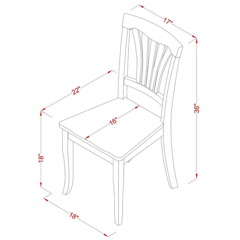 East West Furniture Ensemble de meubles de salle à manger - une table de cuisine ovale et des chaises de salle à manger en bois, blanc lin (option de pièces)