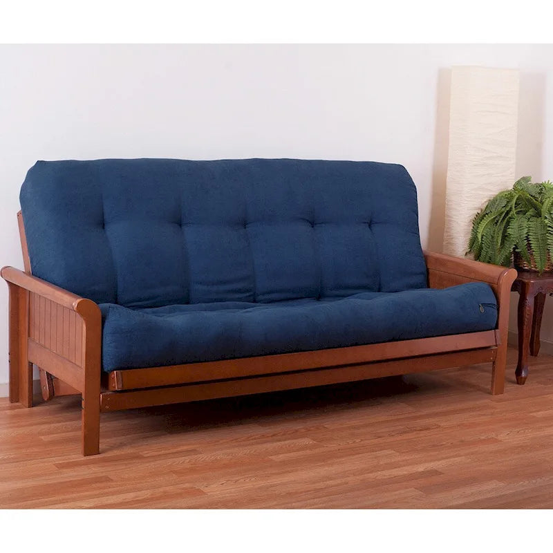 Blazing Needles Vitality 10-inch Microsuede Full Size Futon Mattress