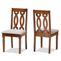 Ensemble de 2 chaises de salle à manger Cherese modernes et contemporaines