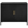 Uttermost Front Range Dark Oak 2 Door Cabinet - 40.25 W X 32.5 H X 11.625 D (in)