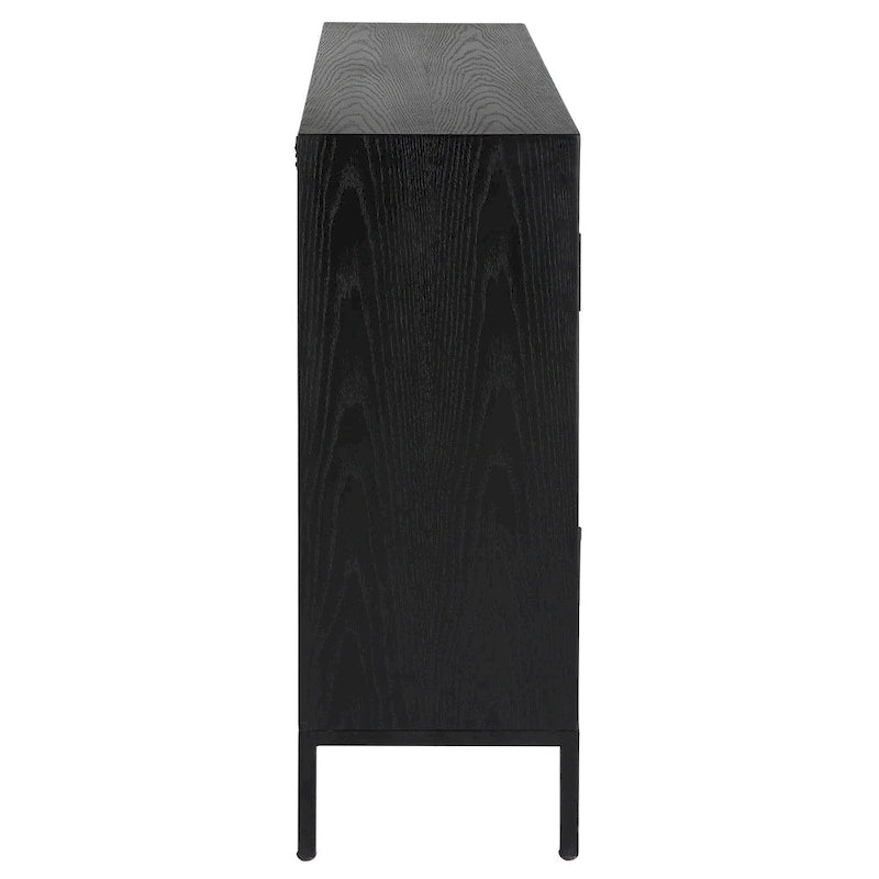 Meuble bas Uttermost Front Range chêne foncé 2 portes - 40,25 L X 32,5 H X 11,625 P (po)
