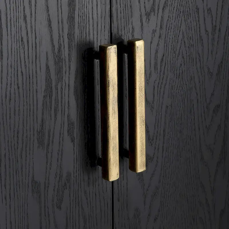 Meuble bas Uttermost Front Range chêne foncé 2 portes - 40,25 L X 32,5 H X 11,625 P (po)