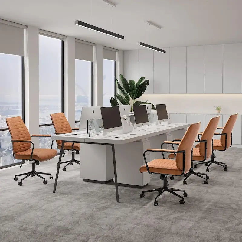 Krzesło biurowe Obrotowe krzesło komputerowe Krzesło biurowe w stylu mid-century