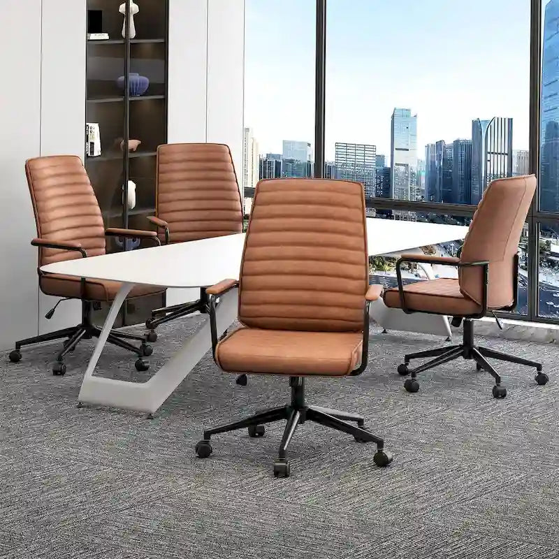 Krzesło biurowe Obrotowe krzesło komputerowe Krzesło biurowe w stylu mid-century