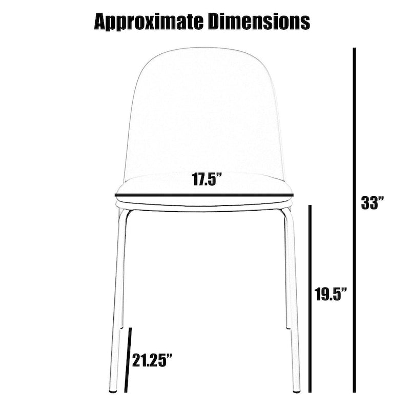 Lot de 2 chaises de salle à manger rétro en plastique moulé Eiffel pour salon, cuisine, bureau chromé, designer