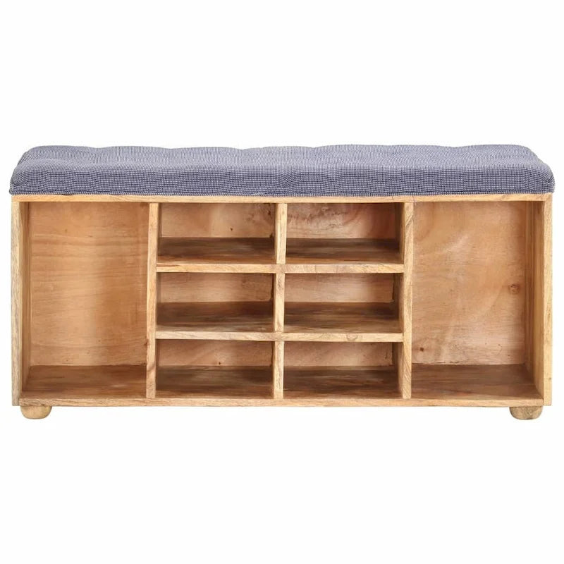 vidaXL Banc de couloir 100x35x47 cm Bois de manguier massif