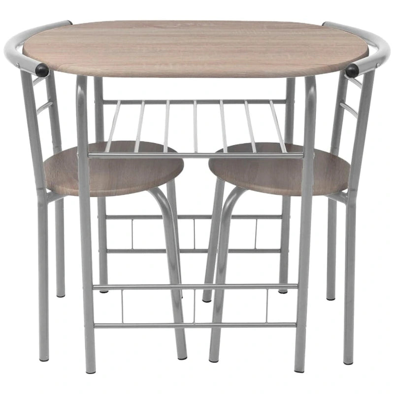 vidaXL Ensemble table de bar et chaises MDF