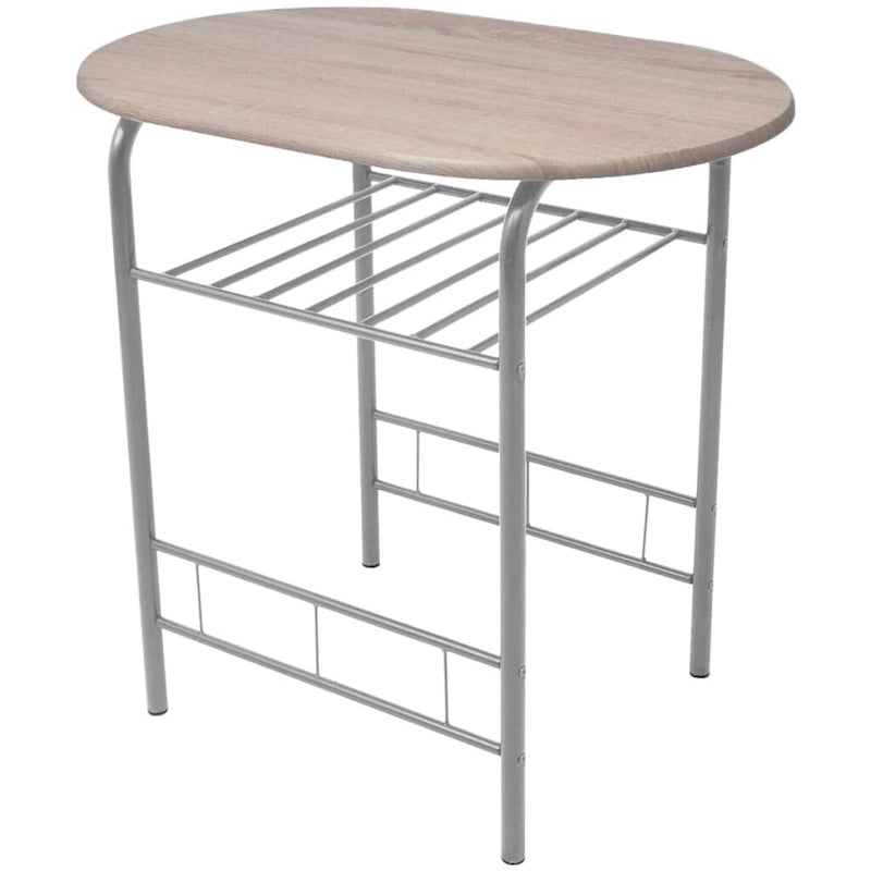 vidaXL Ensemble table de bar et chaises MDF