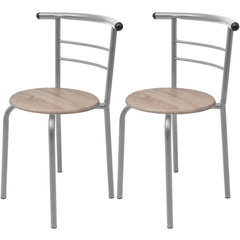 vidaXL Ensemble table de bar et chaises MDF